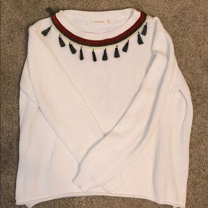 Women’s White Sweater